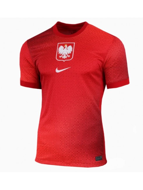 Poljska Gostujuci Dres EP 2024 Kratak Rukavima Poljska Gostujuci Dres EP 2024 Kratak Rukavima